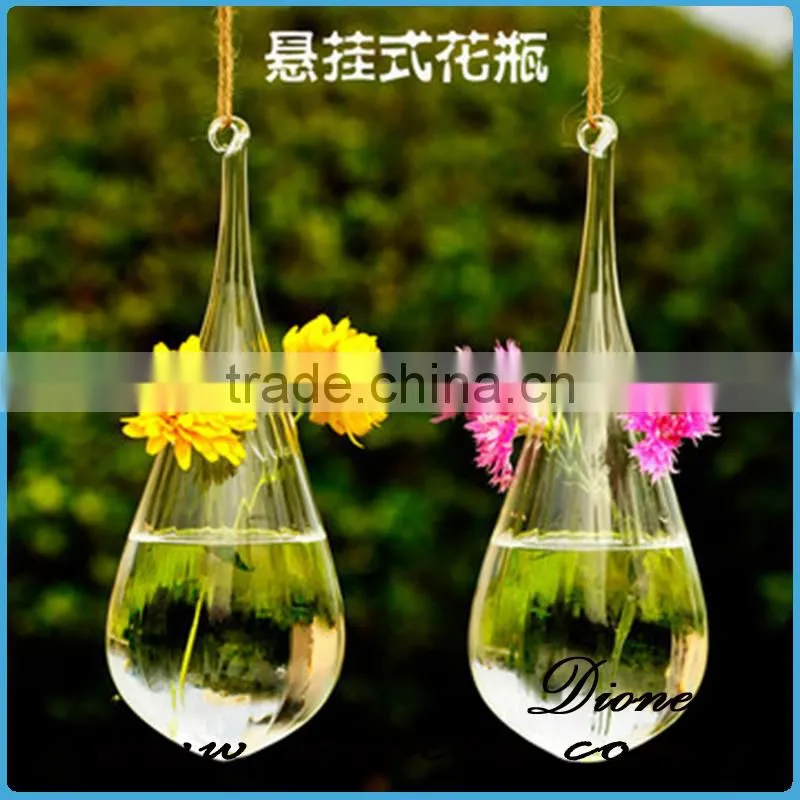 Wholesale Clear glass terrarium globe ,glass plants , hanging glass terrarium ornament