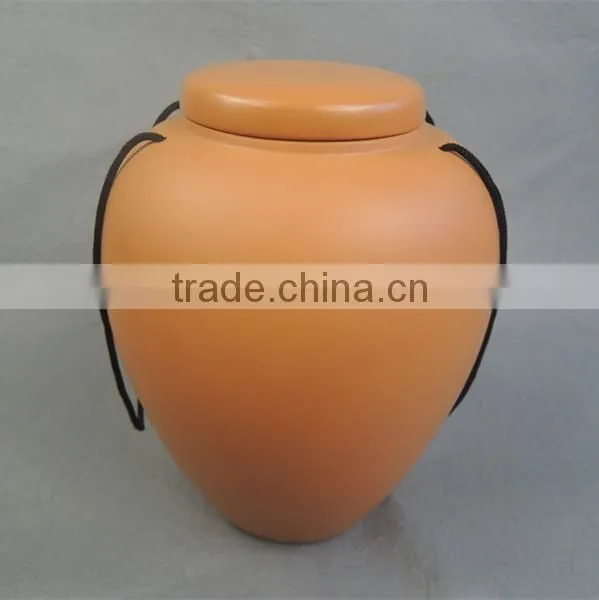 Hot sale traditional blue ceramic wholsale urns for ashes