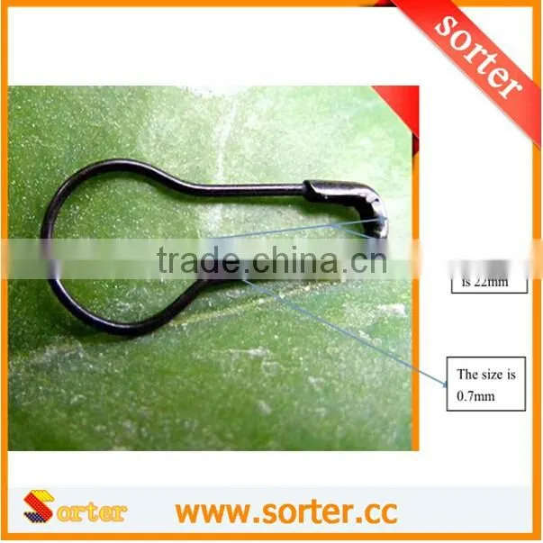 2016 Hot Sale Wholesale Pear Shaped Hang Tag Safety Pin