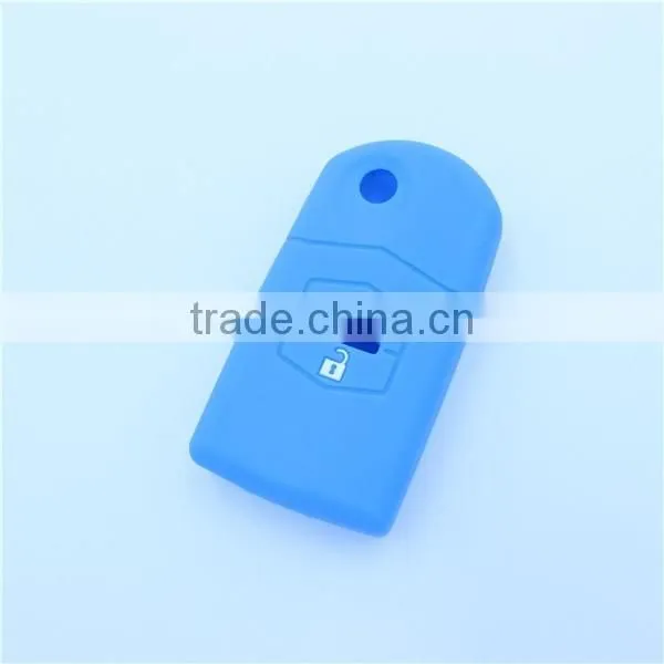 SOFT SILICONE CAR FLIP KEY COVER FOR MAZDA 3 2 6 MPS SP23 CX7 CX9