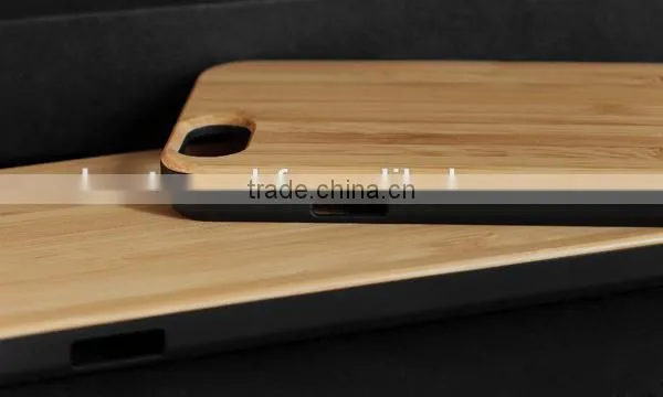 Natural Wooden Wood Bamboo Phone Case For Apple iPhone 6 6s/ Plus 5/5s Cover