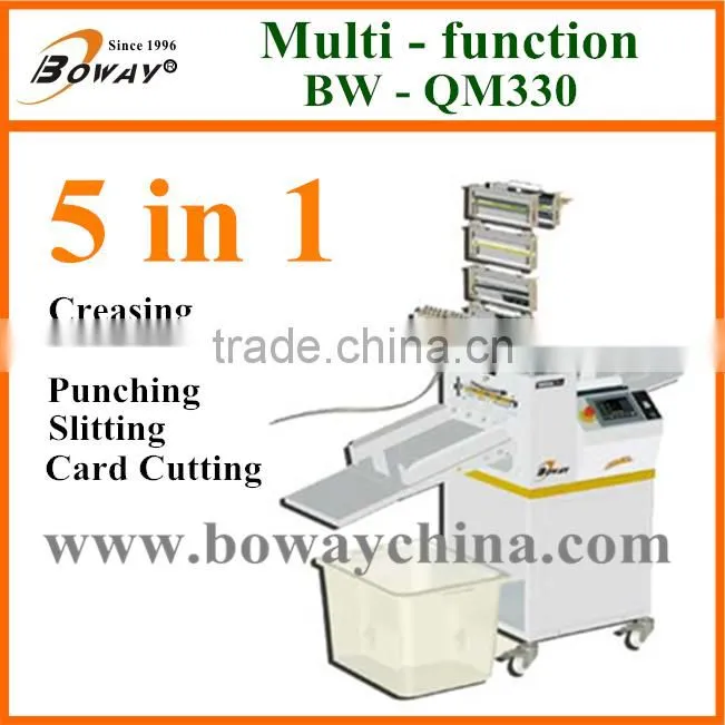 K330C two sides Digital book paper cover creasing machine
