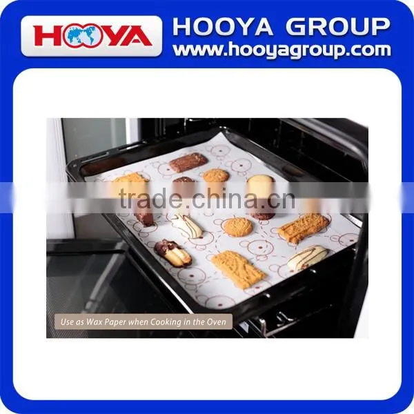 Non Stick Silicone Baking Mat with Glass Fibre Silicone Liner for Bake Pans & Rolling - Macaron Pastry Cookie Bun Bread Making