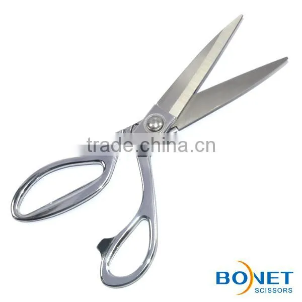 S13002G/B/C/S 9-1/2" 4 colors superior quality ice tempered stainless steel blade zinc-alloy handle tailor fabric scissors