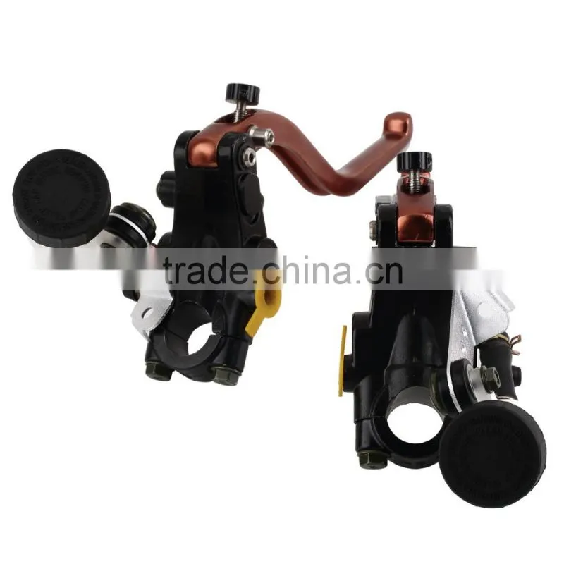 Left Right Motorcycle Brake Lever Clutch Brake Master Cylinder Assy Hydraulic Master Brake Cylinder