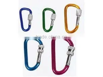 Aluminum Screw Lock Mountaineering Carabiner
