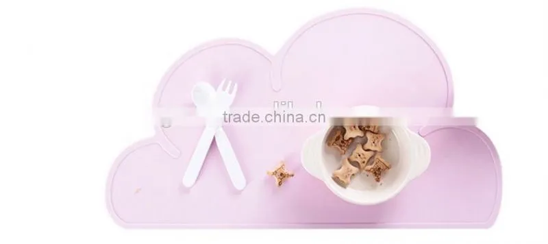 Eating on the Cloud Silicone Placemat For Kids