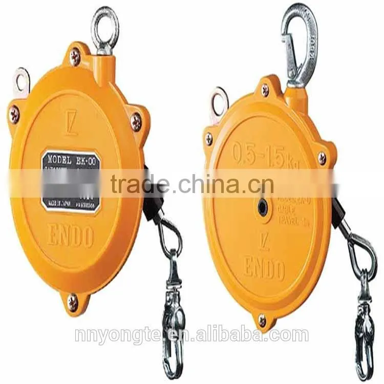 Handing welding line retractable spring balance retractor 10kg