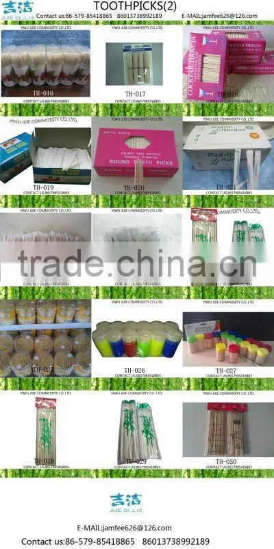 good quality Square Bottle for bamboo toothpicks 400pcs