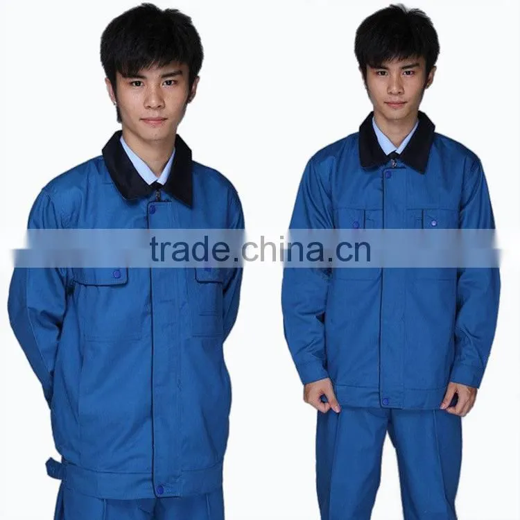 T/C LONG SLEEVE workwear uniforms OEM MANUFACTURER made in China