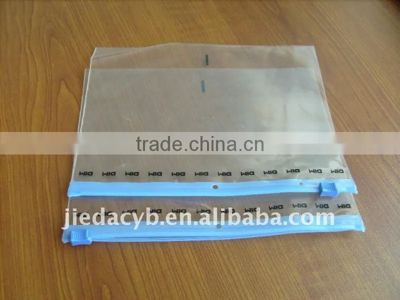 Dongguan attached zipper/Zipper Bag with Attachment Machine