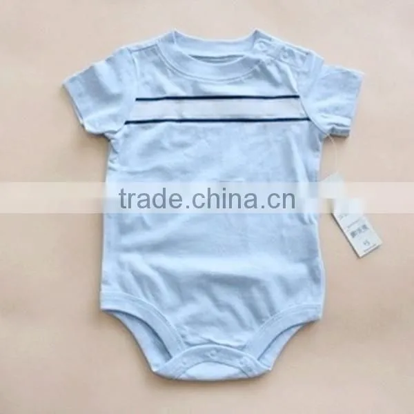 100 % Cotton Solid Color Baby Ropmer 1 year old baby clothes Bodysuit