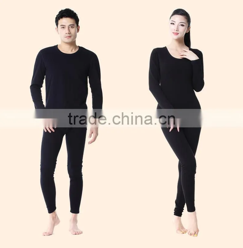 Top Brand High Quality Winter Thermal Suit Women And Men Long John Set Thick Warm