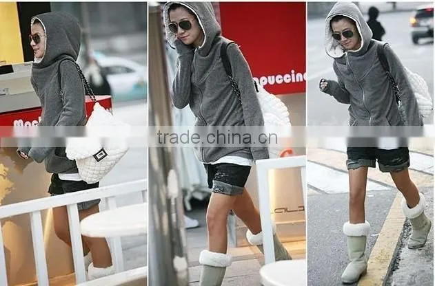 2016 best selling fleece thicken warm sweater fashion china wholesale sports fitness apparel