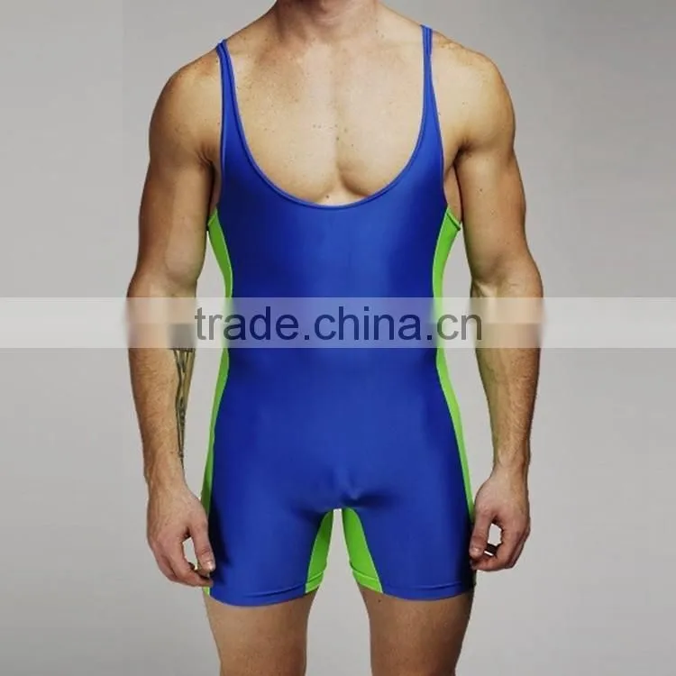 Made in China custom wrestling singlets