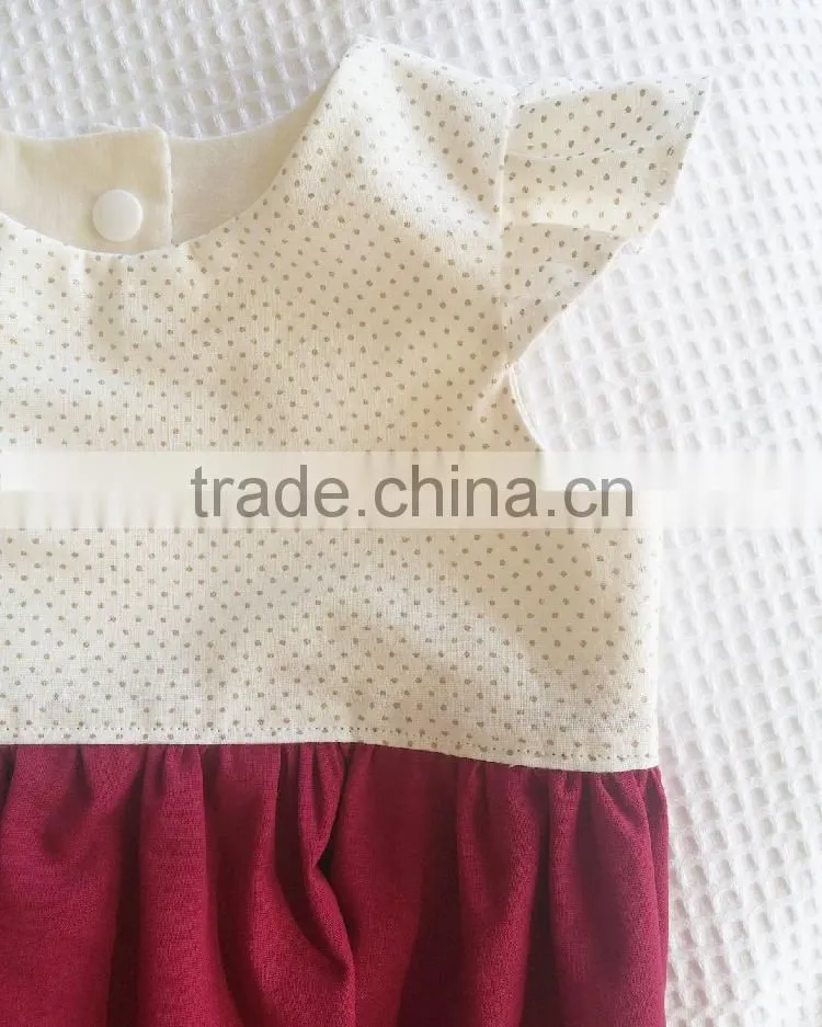 Hot Selling 2017 Summer Baby girl Clothes cute angle short sleeve Cotton fashion desigin Baby Romper