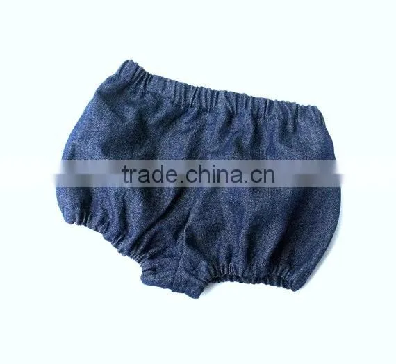 Baby denim boys bloomers blue kids diaper cover toddlers nappy cover
