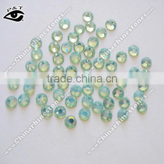 New colors Green Opal SS12 Flat back crystal for nail dress bags