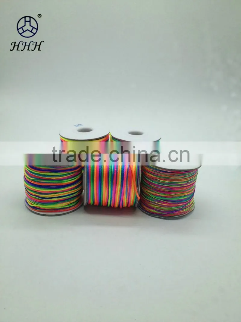 Decorative raw tassel silk thread