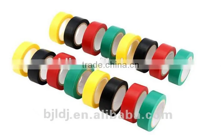 Green PVC electrical insulation tape flame retardant tape/PVC insulation tape