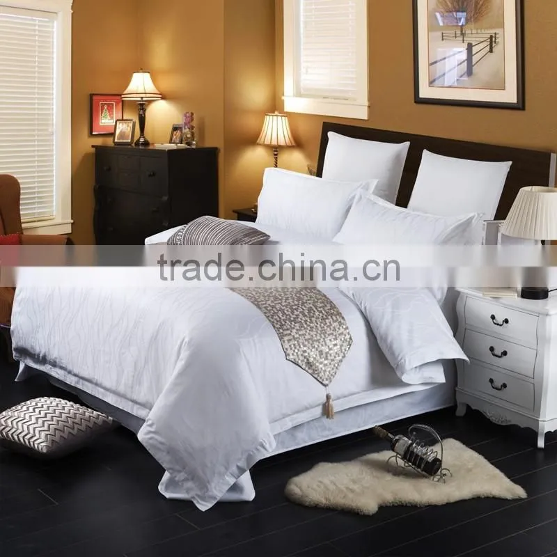High Quality Cotton 5 star hotel bed linen set Duvet Cover/ Wholesale Bed Sheet Set