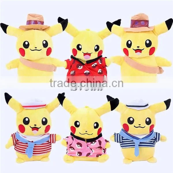 (New Model) SV-PM008 Pokemon toy, 6pcs/set Pokemon go Pikachu action figure mini toy wholesale