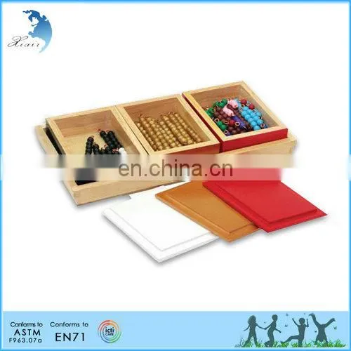 Language Series Wooden Montessori Teaching Aids For Kindergarten