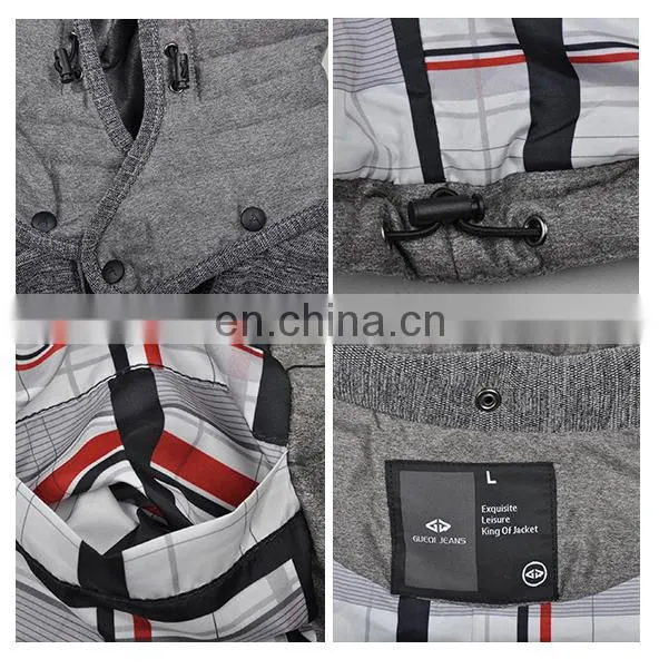 made from 100% nylon material Knitting sticker jacket