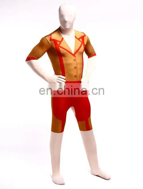 Full Body Lycra Spandex Zentai Halloween Party Superhero Costume Catsuit