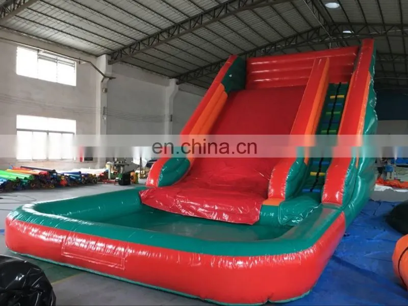 Available inflatable bouncy castle pool water slide 8mH/26ft