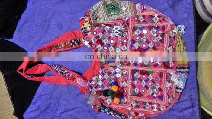 Indian Kantha work Banjara Tote bag#bambuse#gypsy#bohofashion#indiantextiles#indianfabric
