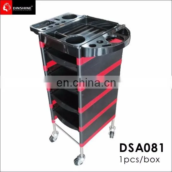 wholesale cheap salon trolley and carts with wheels in guangzhou