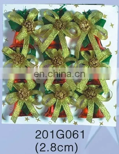 Fashional Style Cheap christmas trees Pendant flashing bell sets