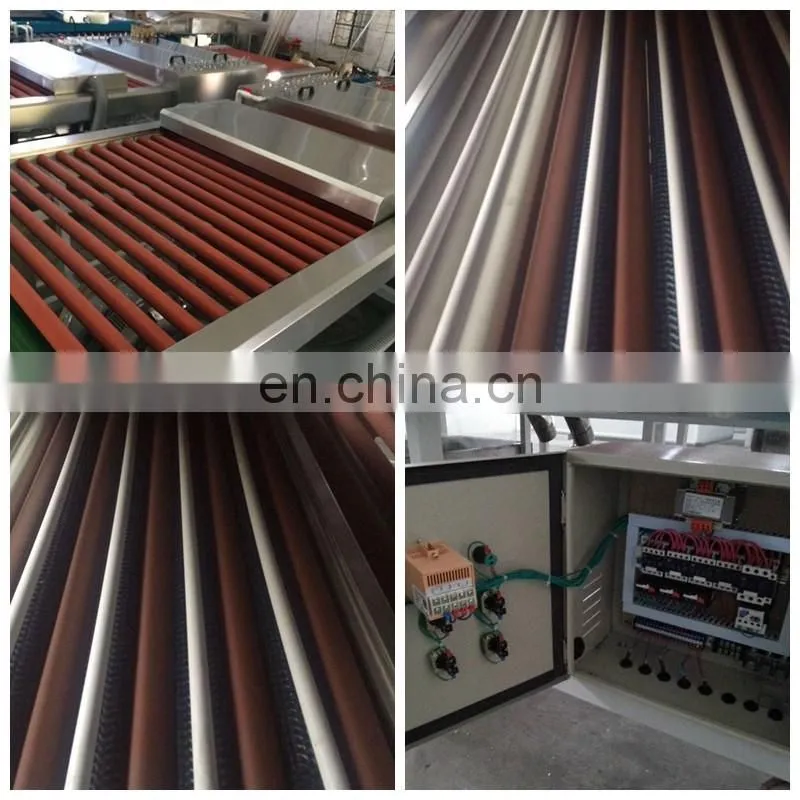 Horizontal Glass Washing Machine Insulated Glass Machinery