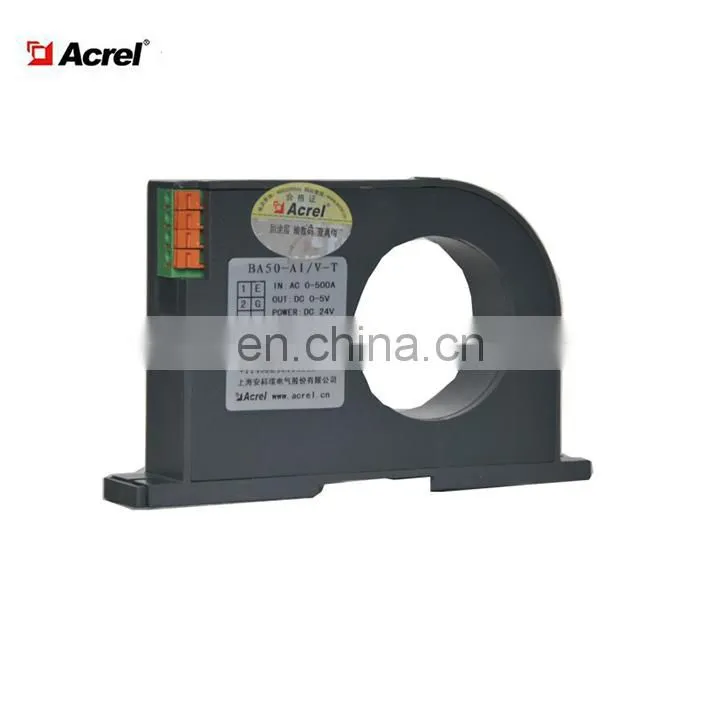 true effective measurement adopted Ac 0-600A current sensor DC signal output