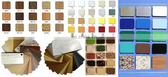 New Design Square Tube Wooden Profile Aluminum Main Gate For Decoration