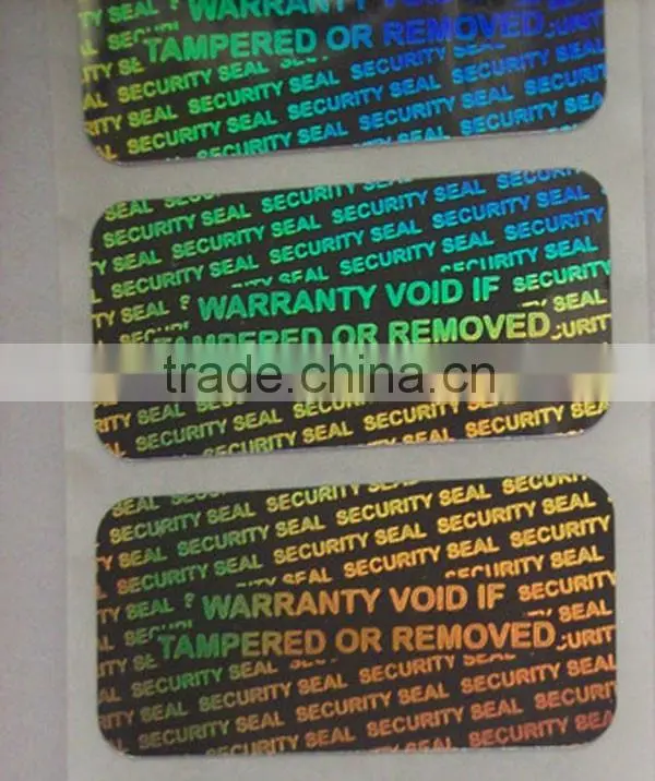 Unique 3d hologram label custom hologram sticker