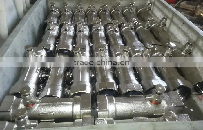 China supply heating plumbing brass pap pex pipe manifolds with ball valve