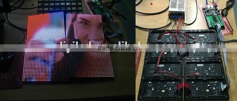 LIYI Optoelectronics DIP/SMD P6 192*192mm/192x96mm HUB75 outdoor P6 led module / P6 led display module