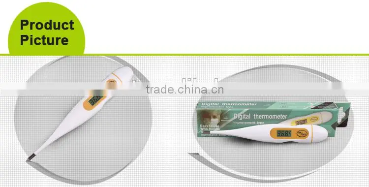 High praise Factory passed ISO,CE,ROHS,BSCI for human and baby clinical digital thermometer