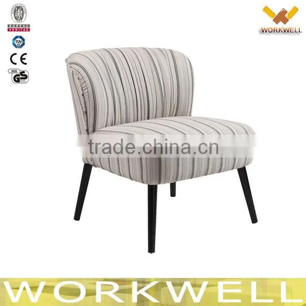 WorkWell hot sale soft long cotton living room chair Kw-D4218