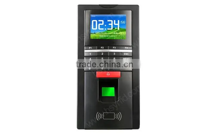 Fingerprint Recognition Door Access Time Attendance and RFID Card Access Control System