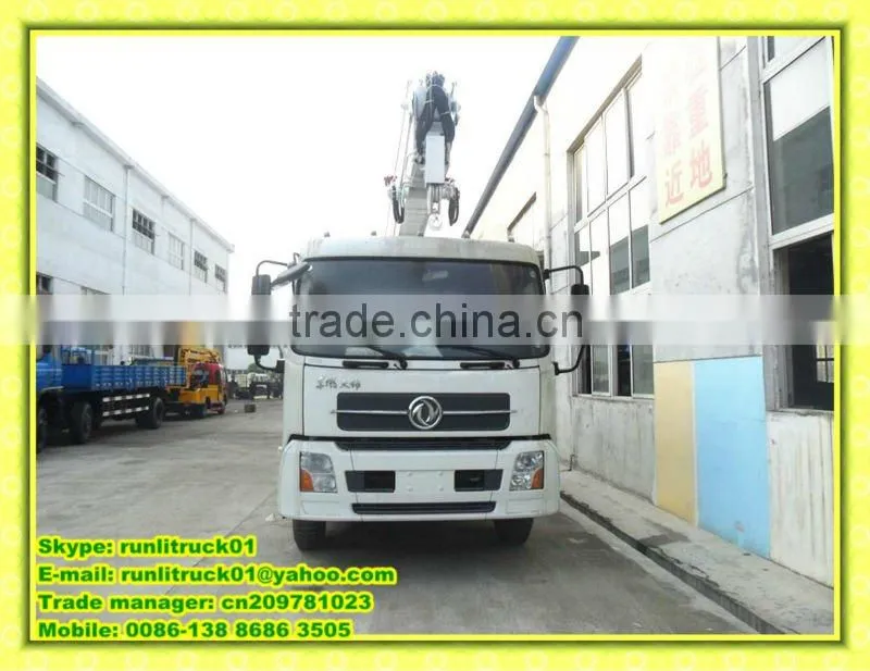 Dongfeng 4*2 18 miter High altitude operation truck
