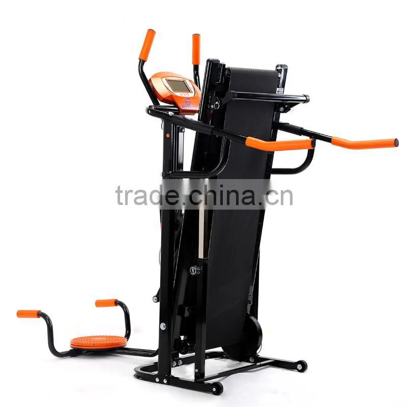 2015 Hot sale 4 in 1 Manual Treadmill Flat Walker FW804