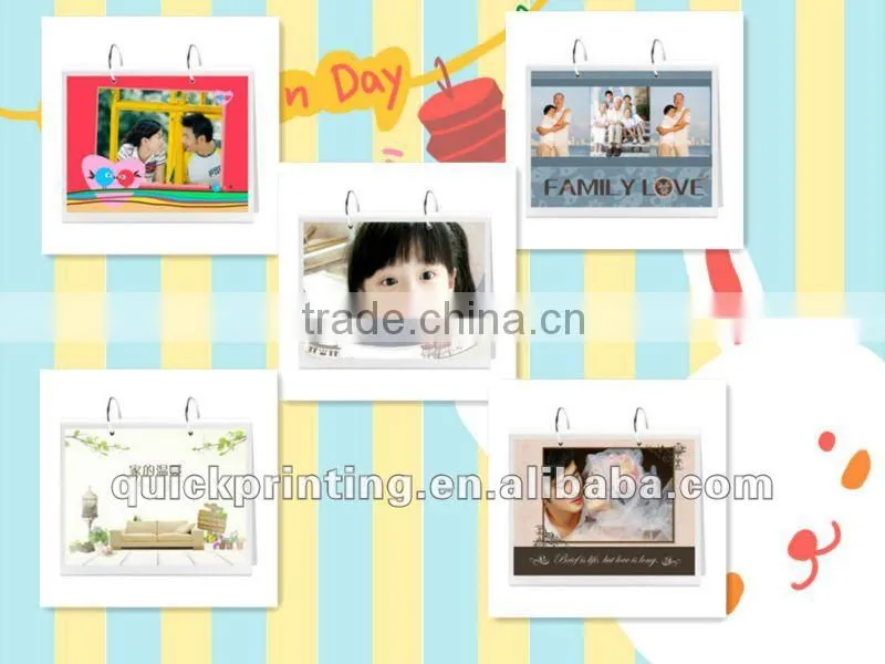 Acrylic desk calendar