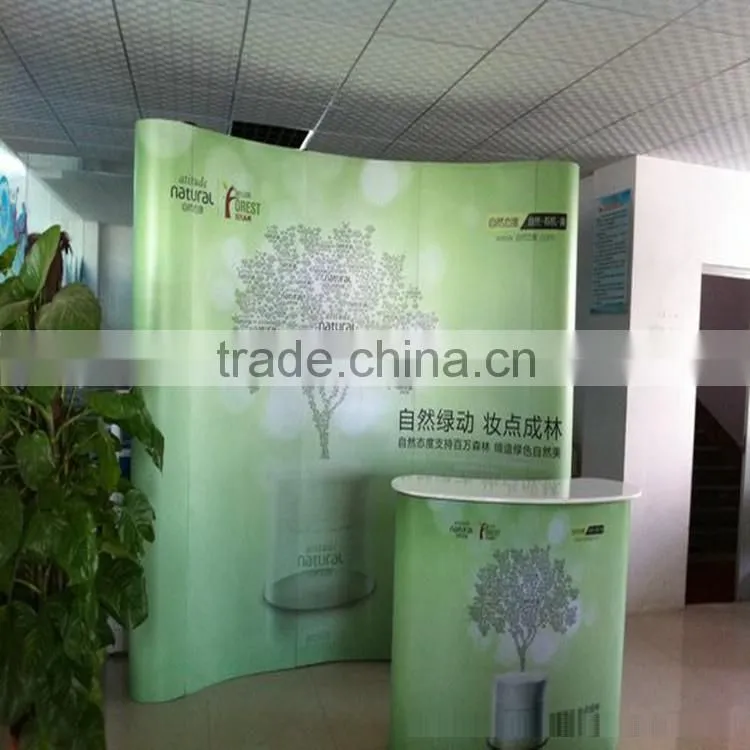 steel Promotion stand Pop up display, exhibition display pop up stand booth