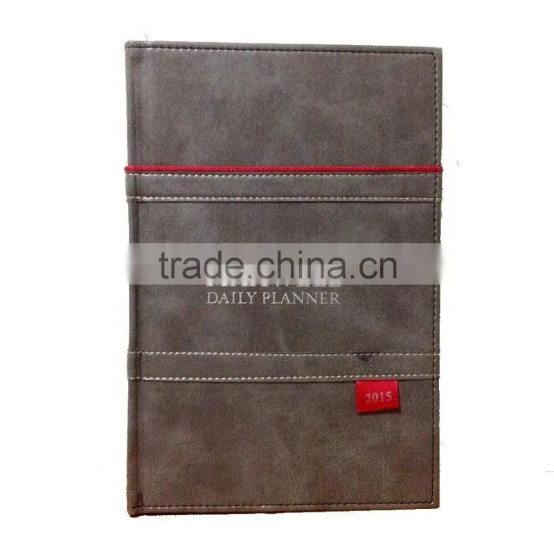 Ordered notepad with color printing edge