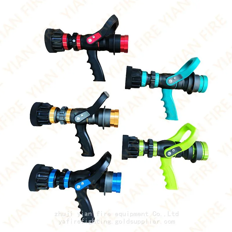 customized colors fire hose nozzles.jpg