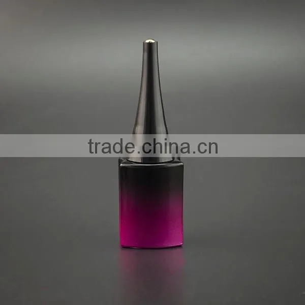 double nail polish bottle 12ml nail polish glass bottles