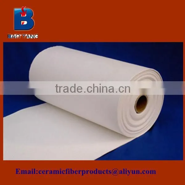Thermal Insulation thickness 10mm ceramic fiber paper section